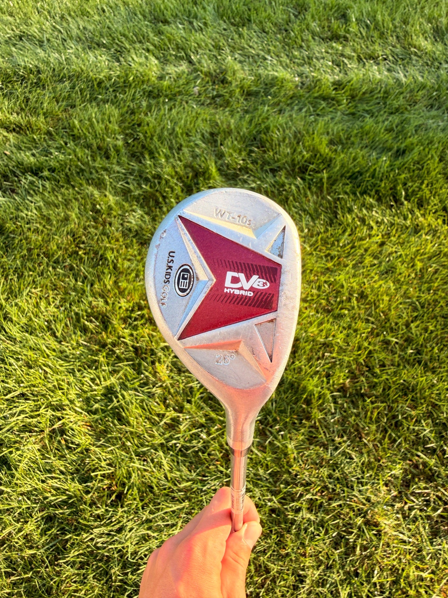 U.S. Kids Golf Ultralight DV3 Hybrid 26° WT-10s Youth Flex 37"