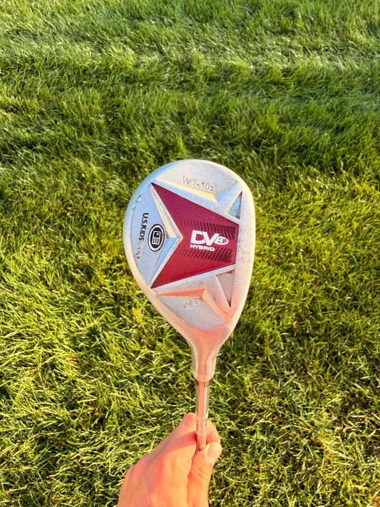 U.S. Kids Golf Ultralight DV3 Hybrid 26° WT-10s Youth Flex 37"