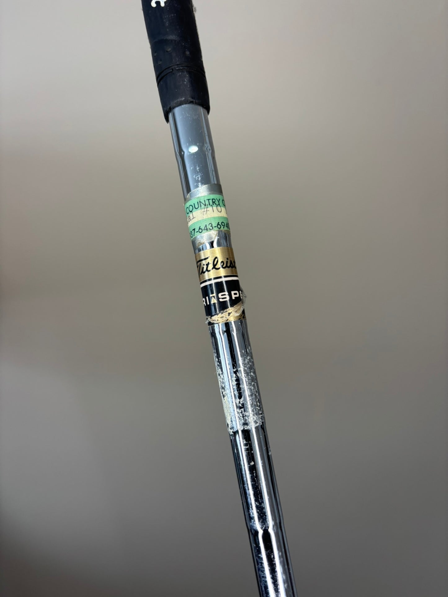 Titleist DCI 981 9-Iron TriSpec Steel Stiff Flex Lefty 35.75″ NICE