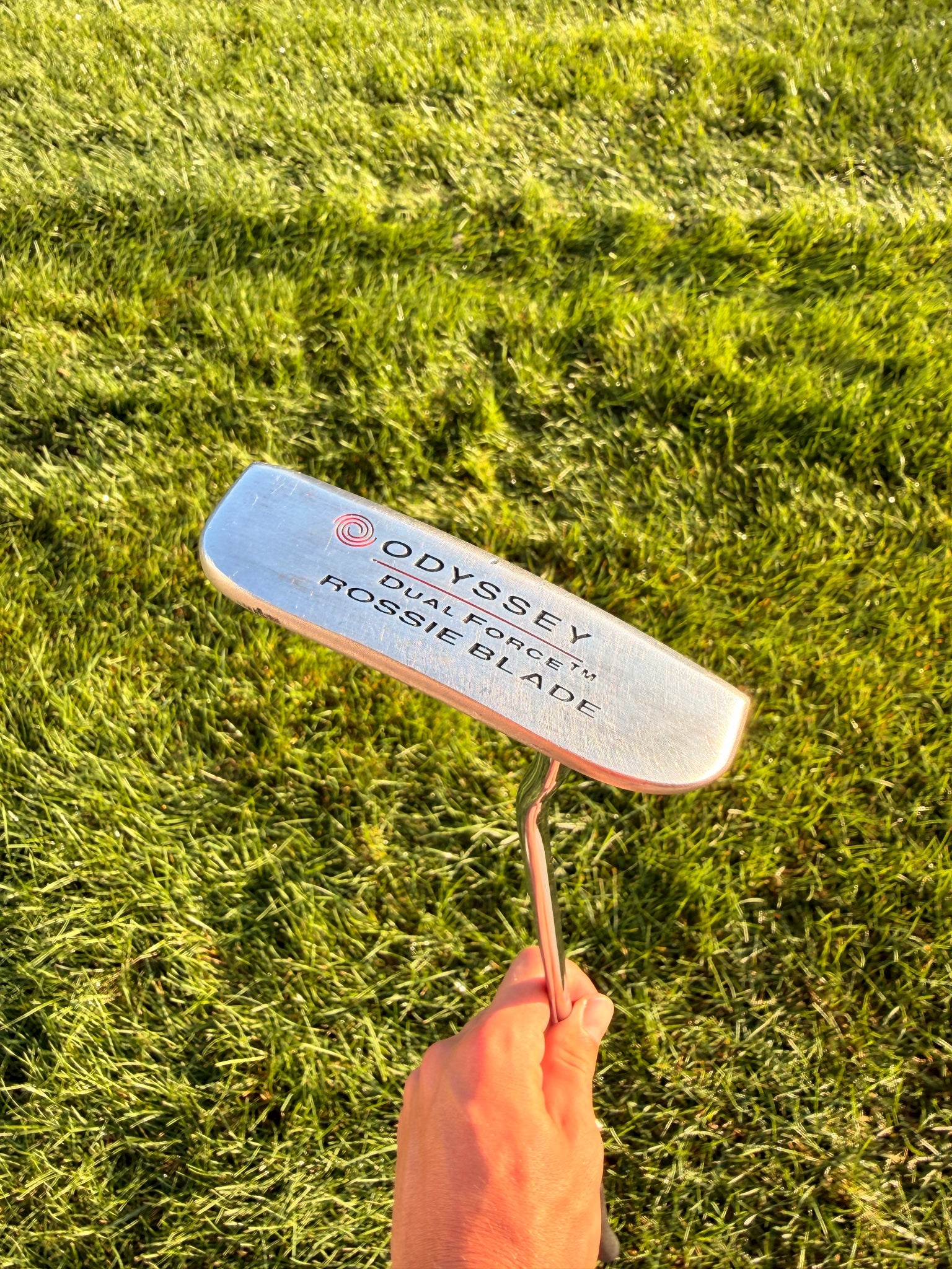 Odyssey Dual Force Rossie Blade Putter Stock 35" NICE