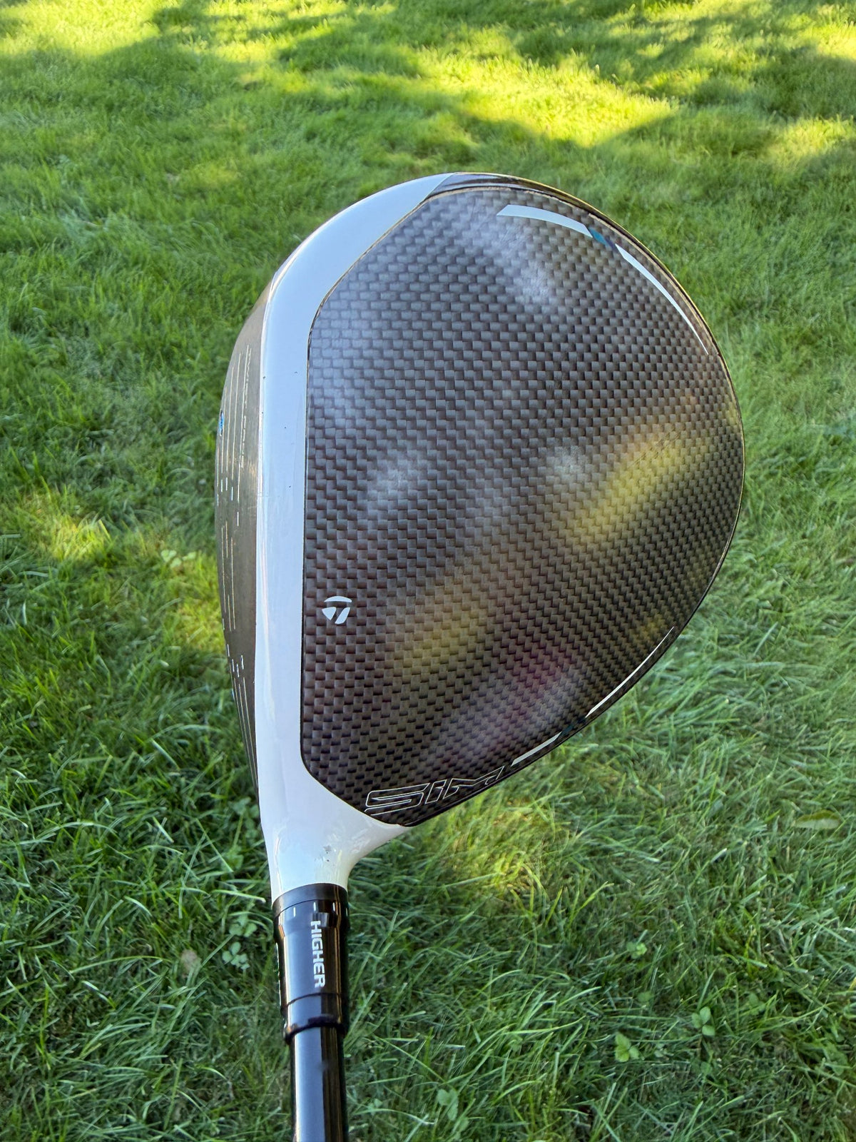 TaylorMade SIM MAX Driver 9° HZRDUS Smoke Red RDX Stiff Flex 45.25" NICE — photo 3