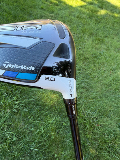 TaylorMade SIM MAX Driver 9° HZRDUS Smoke Red RDX Stiff Flex 45.25" NICE — photo 6