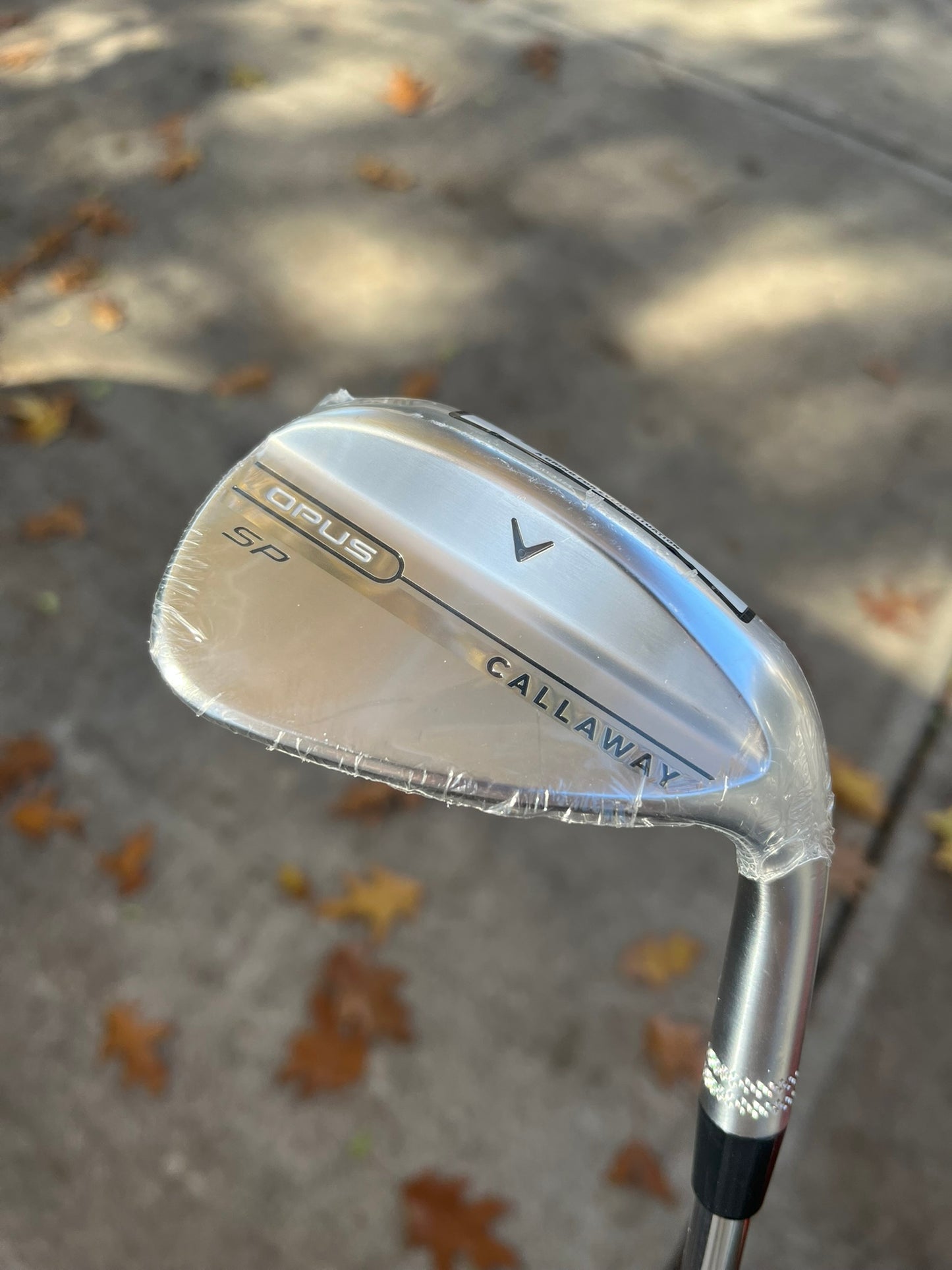 Callaway Opus SP Brushed Chrome Gap Wedge 52° / 10 DG S200 Wedge Flex 35.75″ NEW