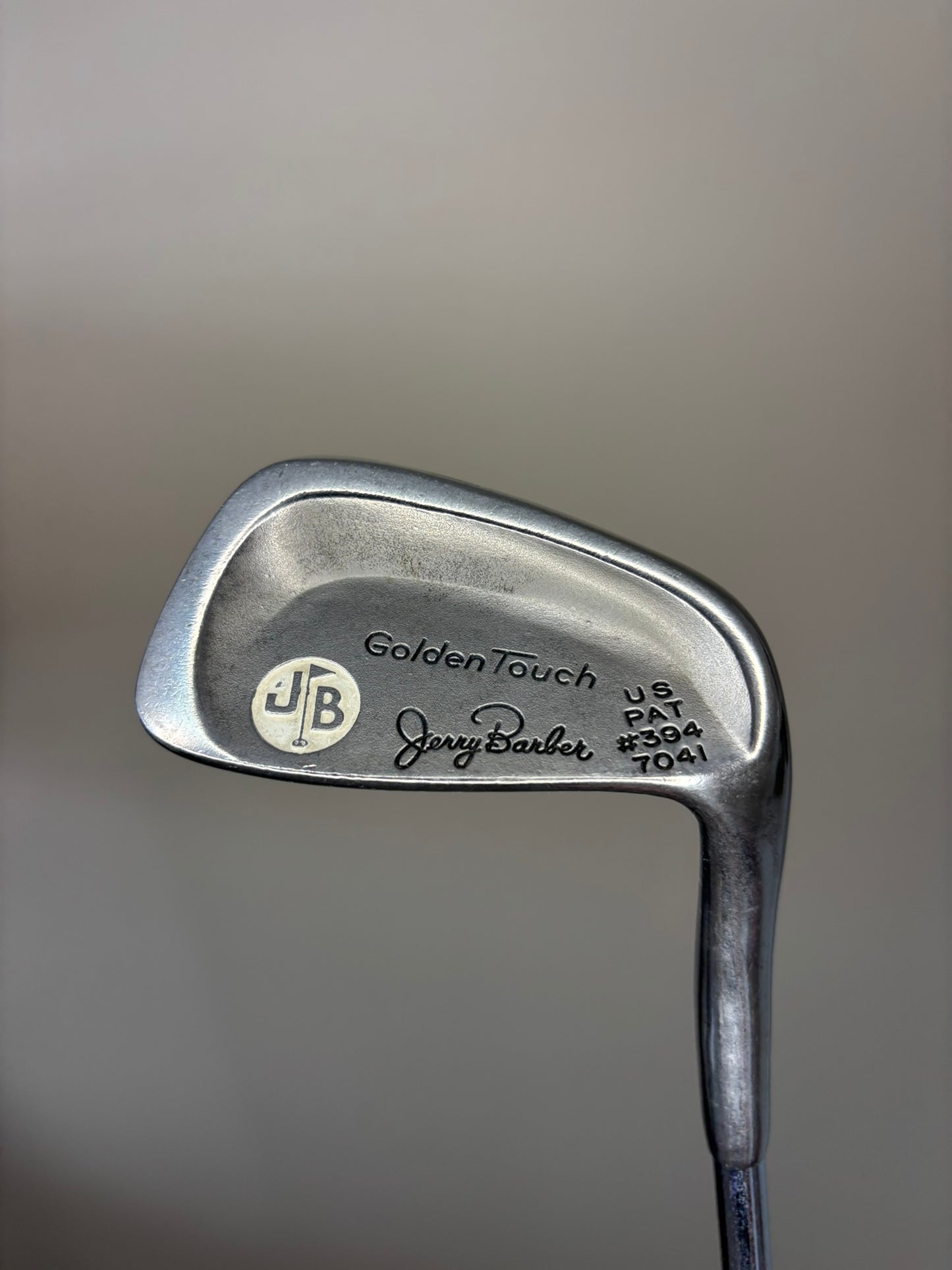 Jerry Barber Golden Touch Pitching Wedge Steel Shaft Stiff Flex 35.25″