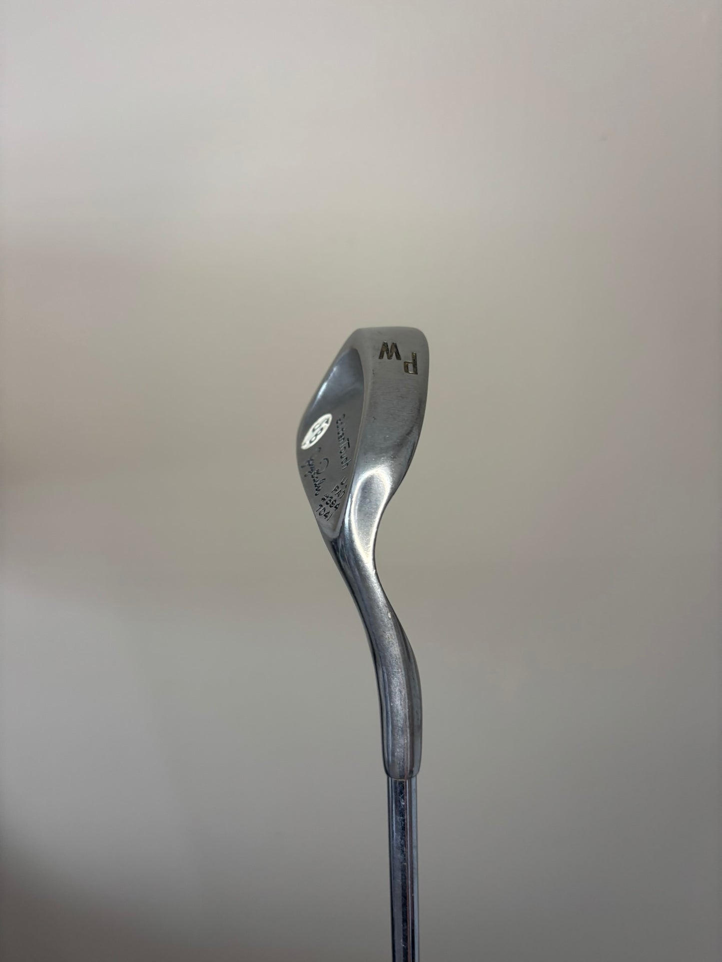 Jerry Barber Golden Touch Pitching Wedge Steel Shaft Stiff Flex 35.25″