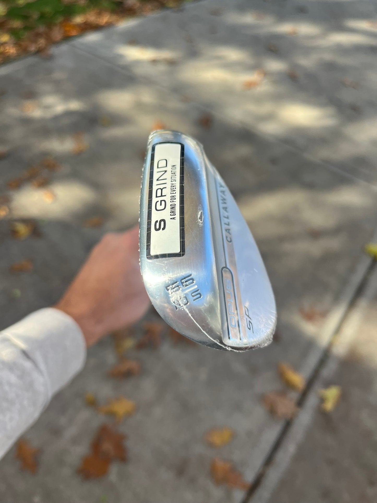 Callaway Opus SP Brushed Chrome Sand Wedge 56° / 10 DG S200 Wedge Flex 35.5″ NEW