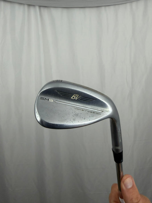 Photo of Titleist Vokey SM9 Tour Chrome Lob Wedge 60° Stiff Flex Tour Issue S400
