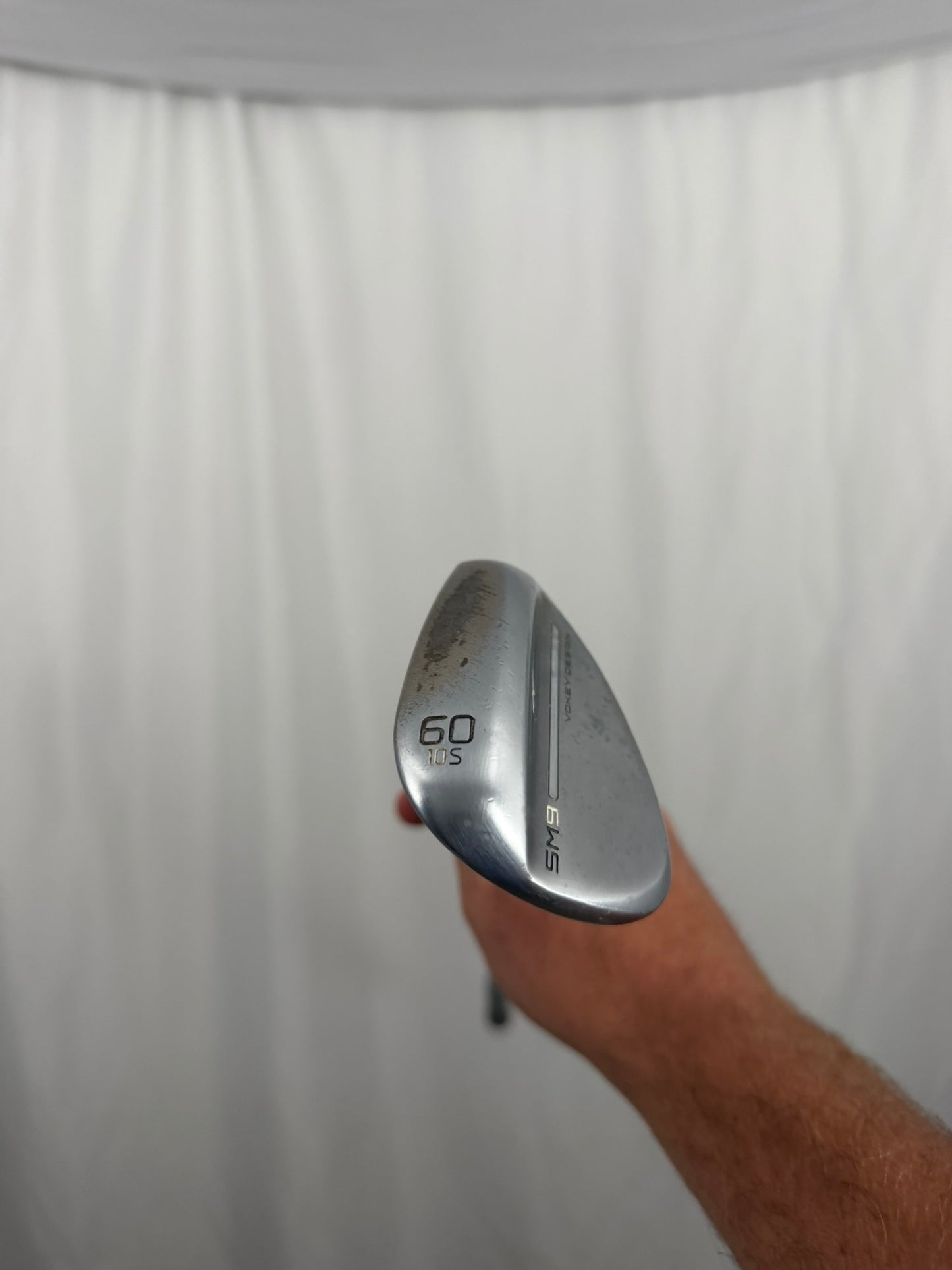 Photo of Titleist Vokey SM9 Tour Chrome Lob Wedge 60° Stiff Flex Tour Issue S400