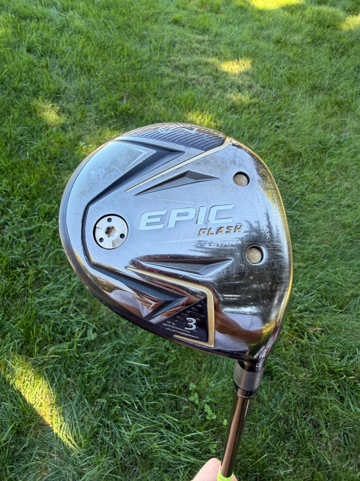 Callaway EPIC Flash Star 3-Wood 15° Attas Speed Senior Flex 42.75"