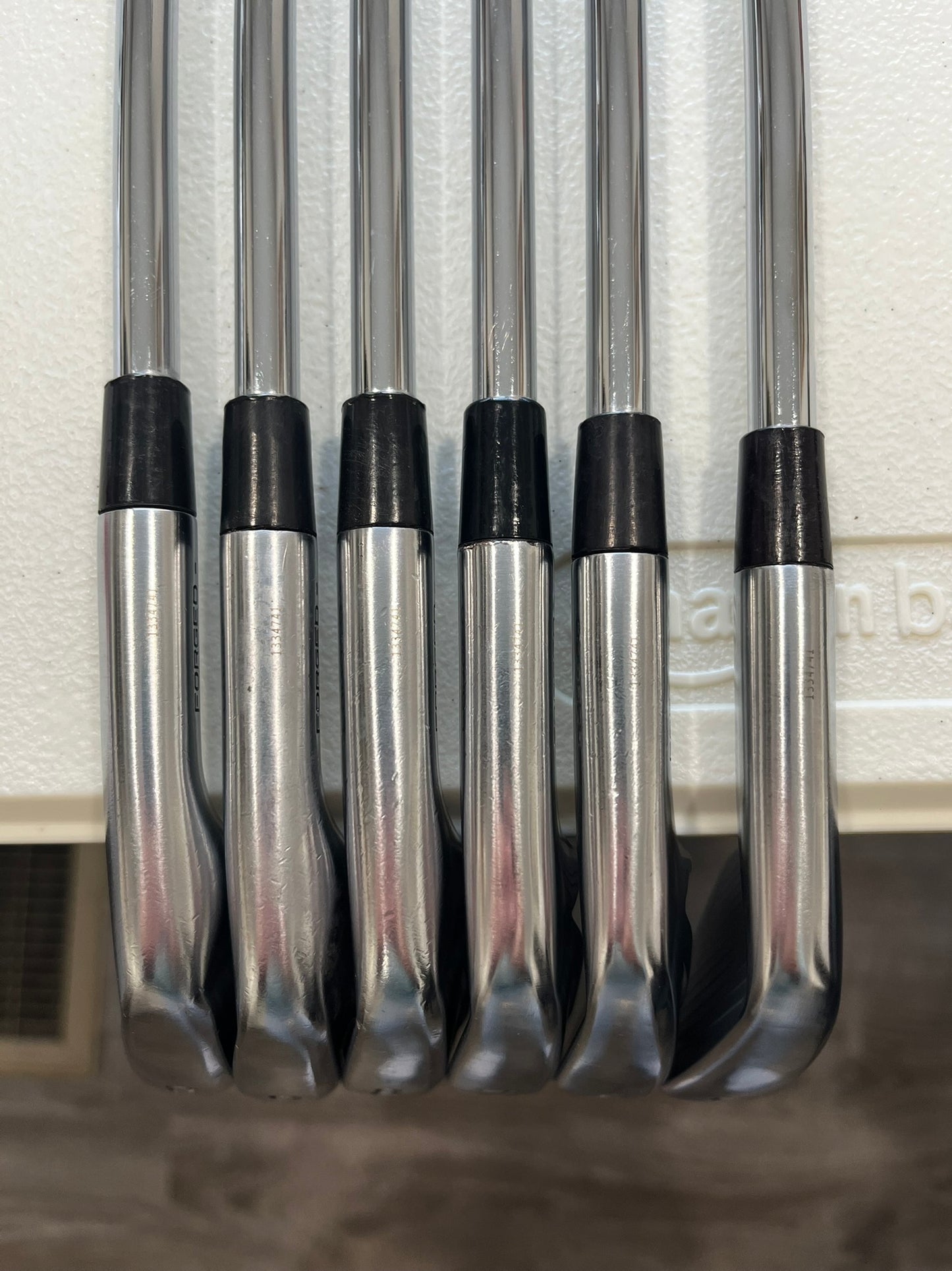 Titleist 2021 T100S Iron Set 5-PW AMT Black Stiff Flex Standard NICE