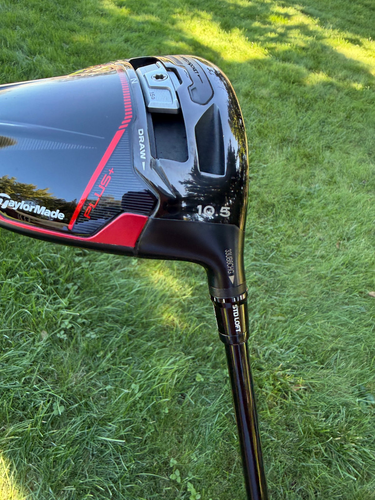 TaylorMade Stealth 2 Plus Driver 10.5° Ventus TR 5A Senior Flex 45.5" +HC NICE — photo 6