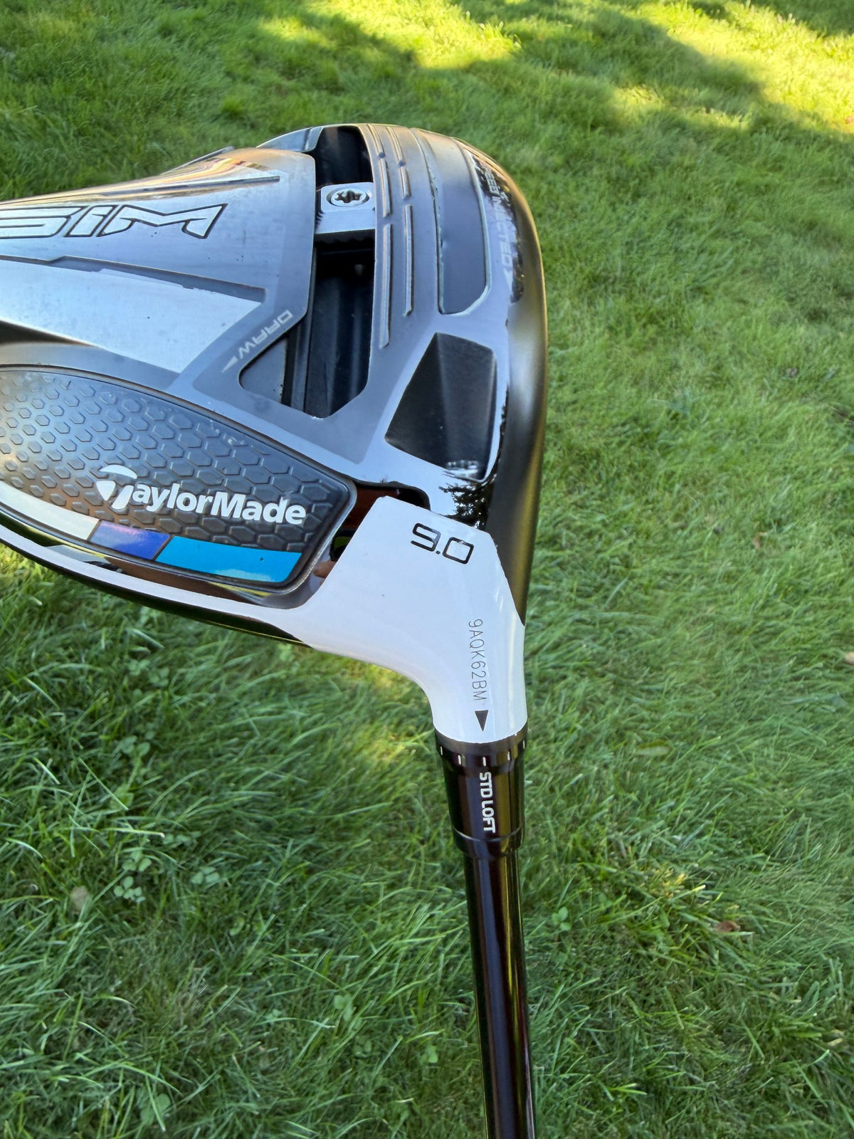 TaylorMade SIM Driver 9° Ventus Red TR 5A Senior Flex 45.25" +HC NICE — photo 6