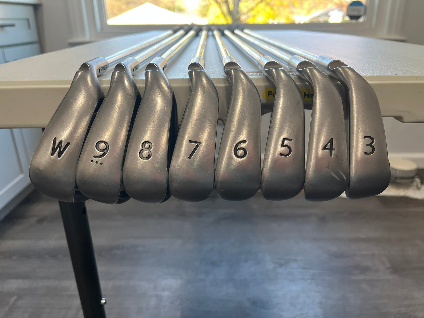 Ping G15 Iron Set 3-PW Black Dot AWT Stiff Flex Standard NICE