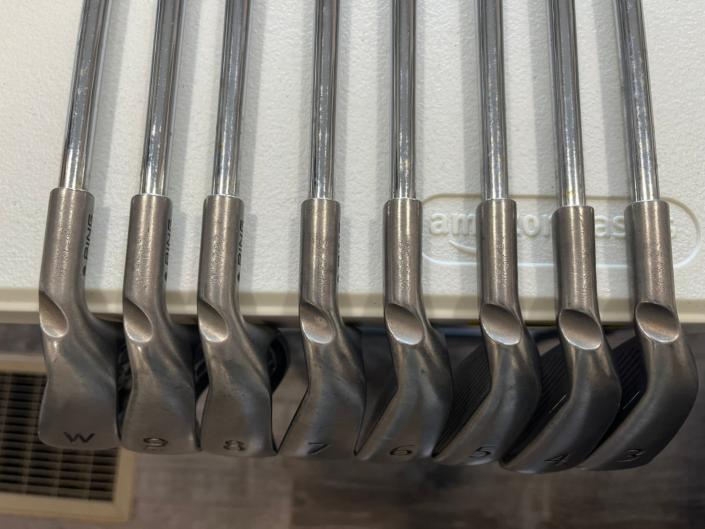 Ping G15 Iron Set 3-PW Black Dot AWT Stiff Flex Standard NICE