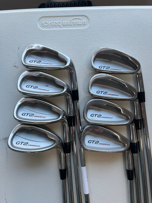 Adams GT 2 Undercut Iron Set 3-PW True Temper Regular Flex Standard NICE