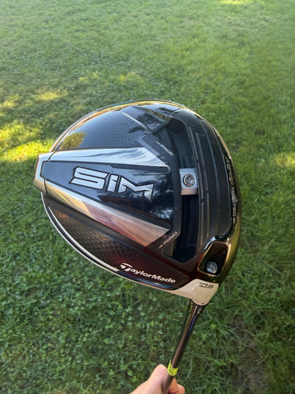 TaylorMade SIM Driver 10.5° Ventus Blue 5R Regular Flex 45.25" NICE