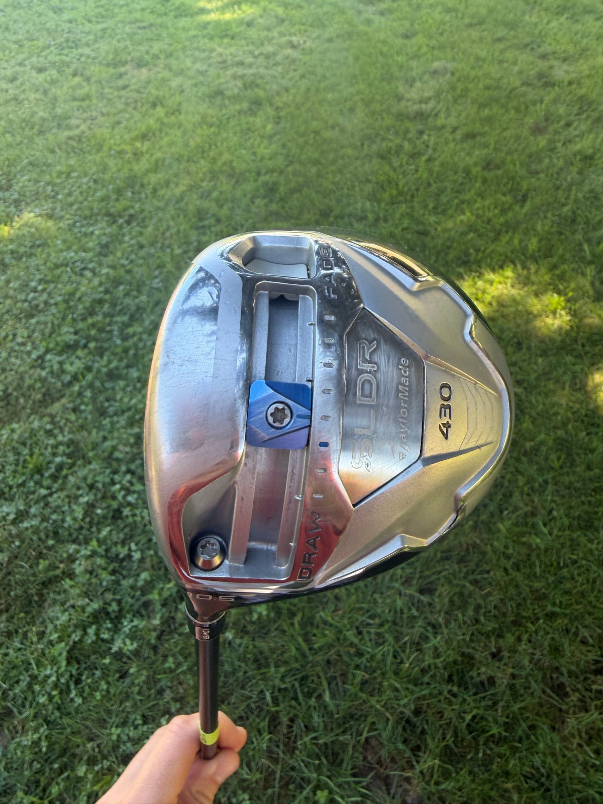 TaylorMade SLDR 430 Driver 10.5° Speeder 65 Stiff Flex Lefty 45" NICE