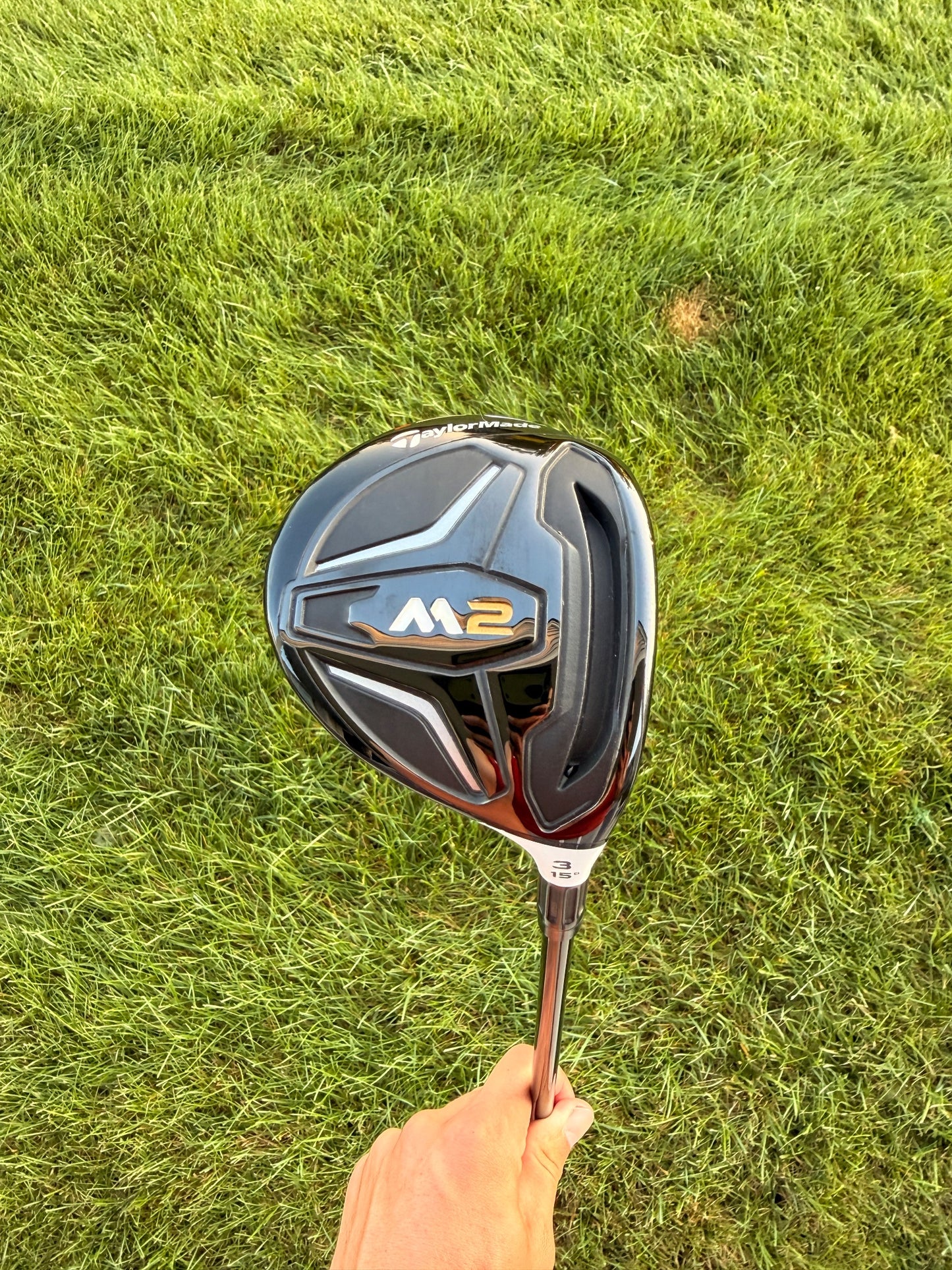 TaylorMade 2016 M2 3-Wood 15° REAX 65g Stiff Flex 43" +HC MINT
