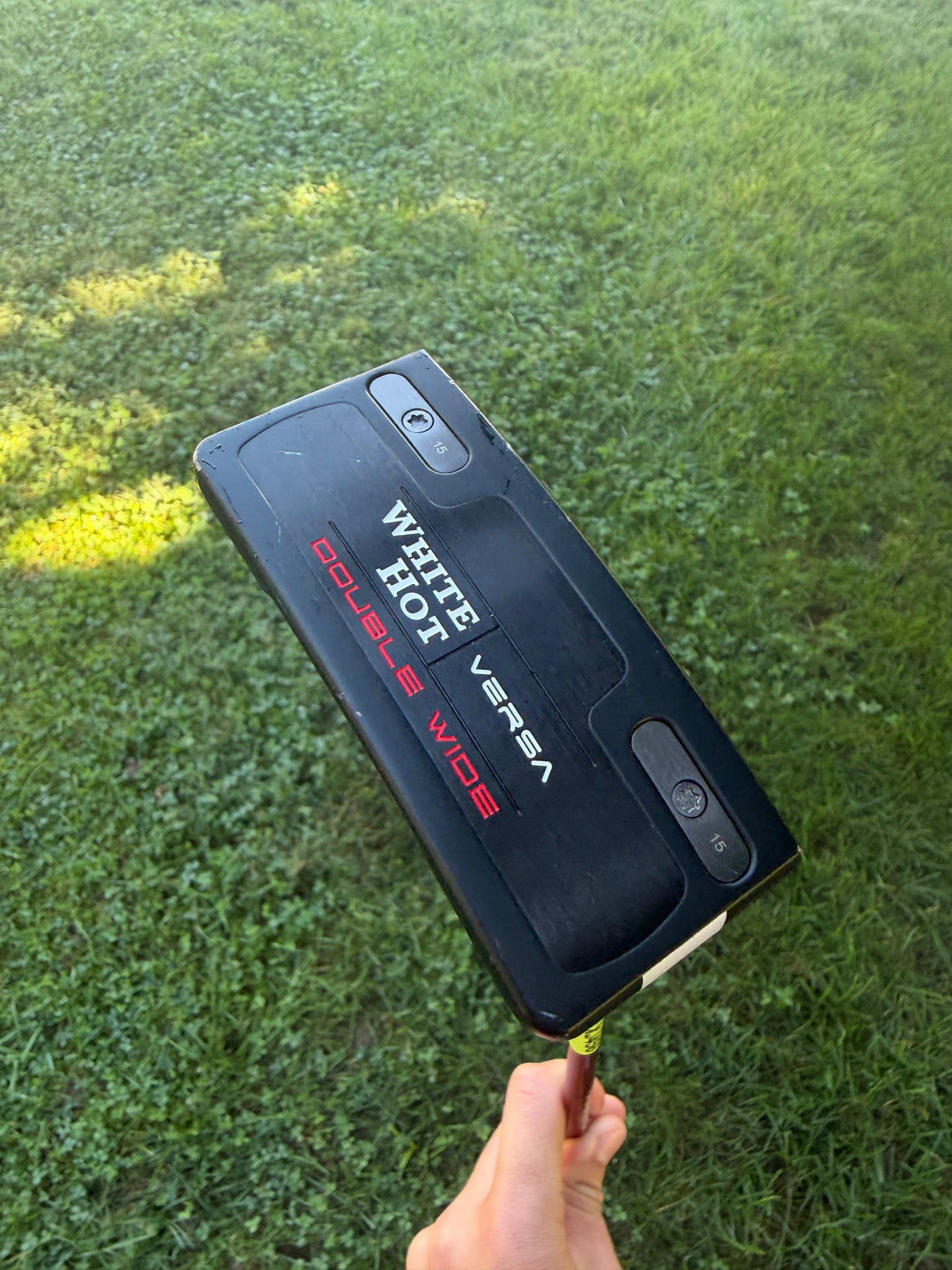 Odyssey White Hot Versa Double Wide Putter Stroke Lab 35" NICE