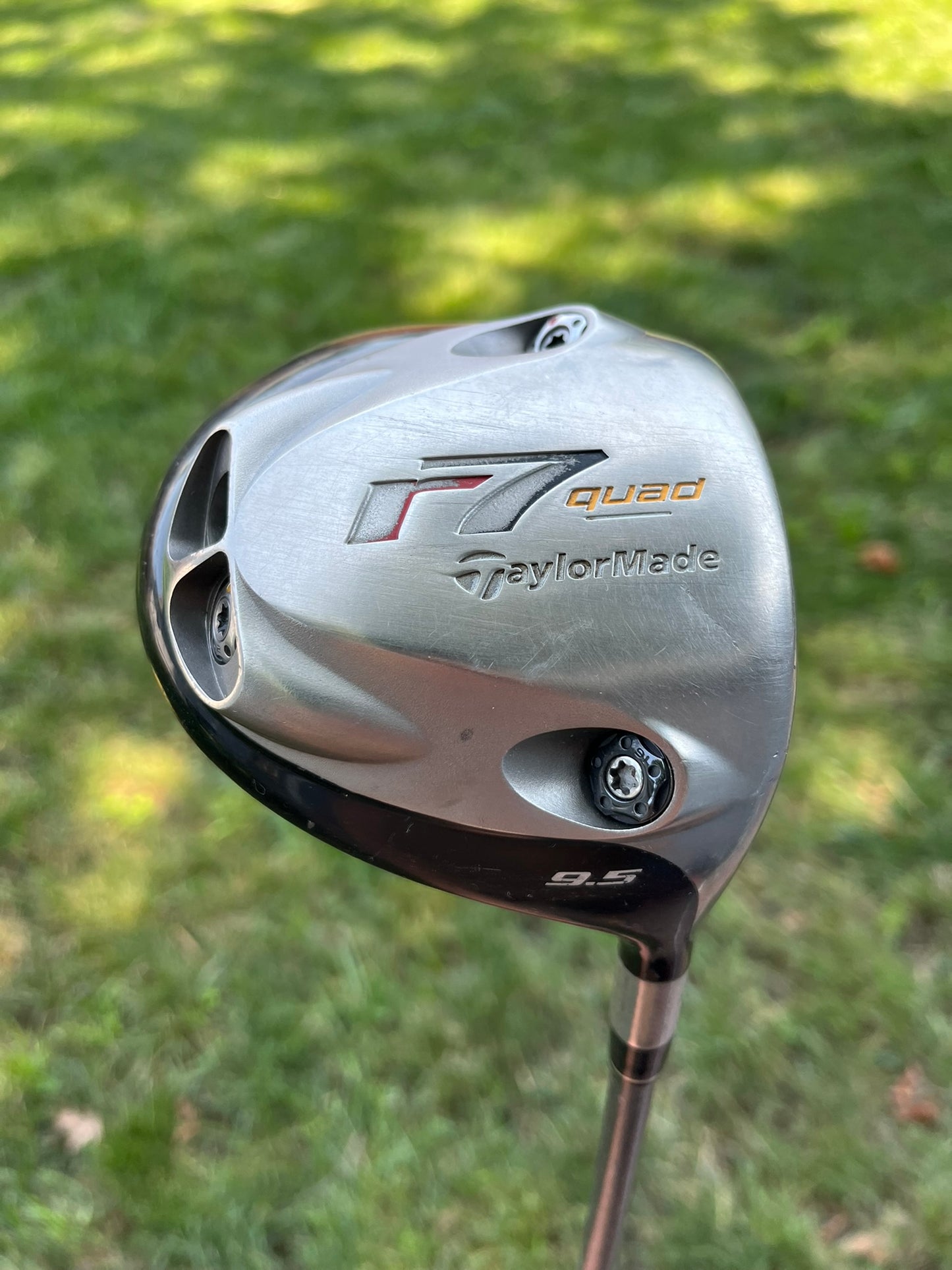 Taylormade R7 Quad Driver 9.5° M.A.S. 2 Stiff Flex 44.75″