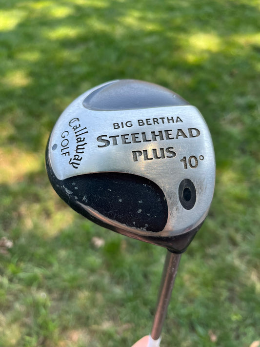 Photo of Callaway Big Bertha Steelhead Plus Driver 10° Regular Flex