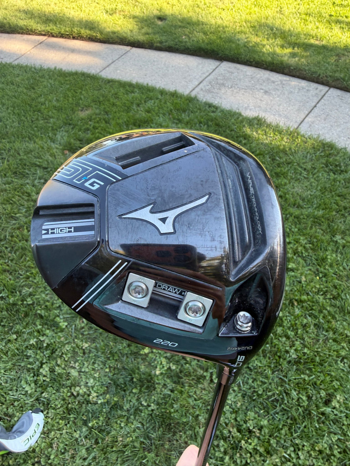 Mizuno ST-G 220 Driver 9° HZRDUS Smoke Black RDX Stiff Flex 44.75" NICE