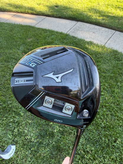 Mizuno ST-G 220 Driver 9° HZRDUS Smoke Black RDX Stiff Flex 44.75" NICE
