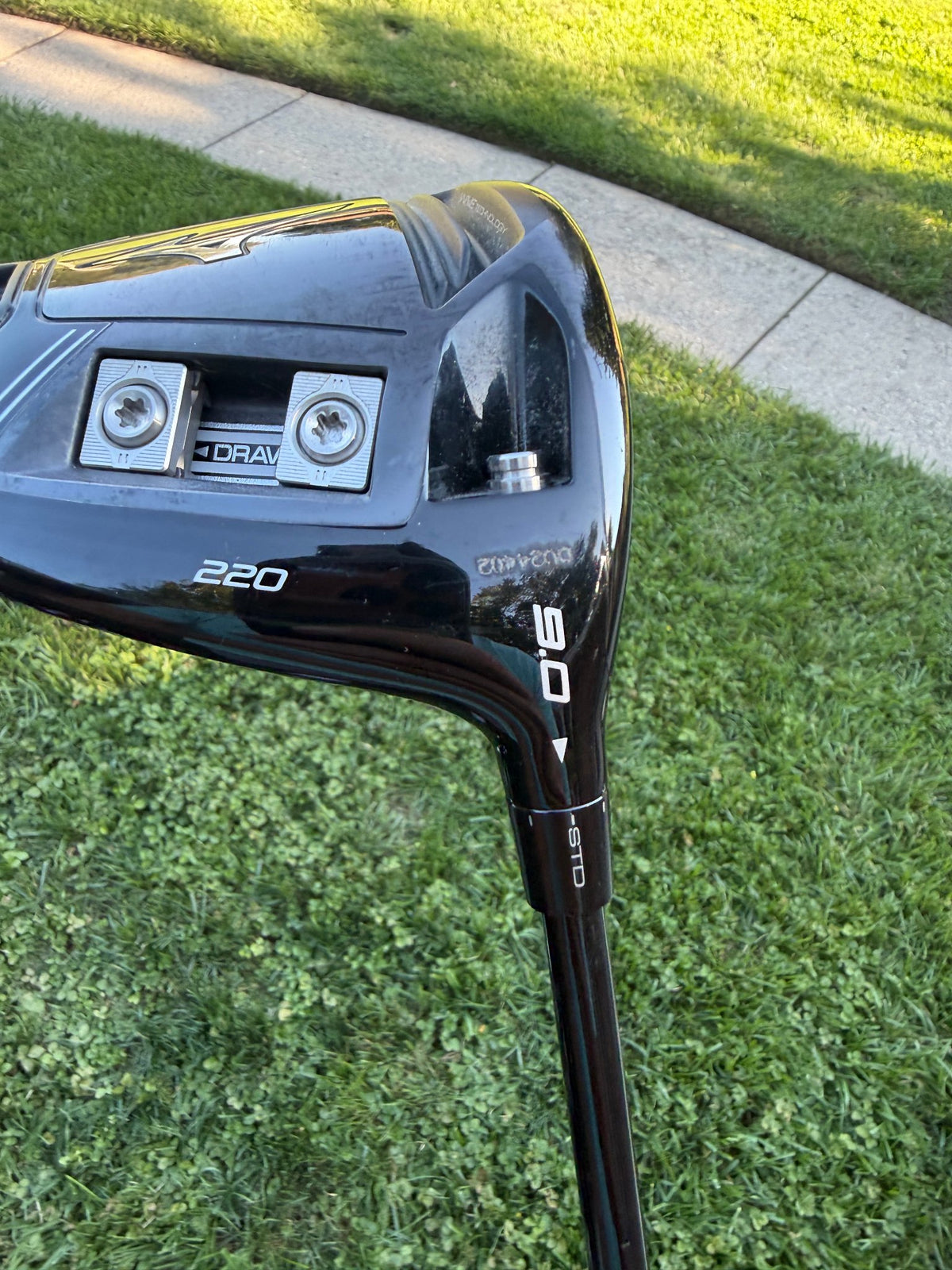 Mizuno ST-G 220 Driver 9° HZRDUS Smoke Black RDX Stiff Flex 44.75" NICE — photo 5