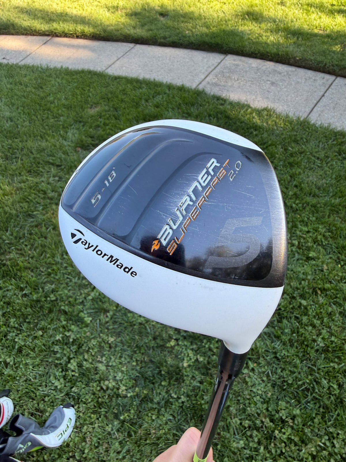 TaylorMade Burner Superfast 2.0 5-Wood 18° Reax Senior Flex 42.75" +HC NICE