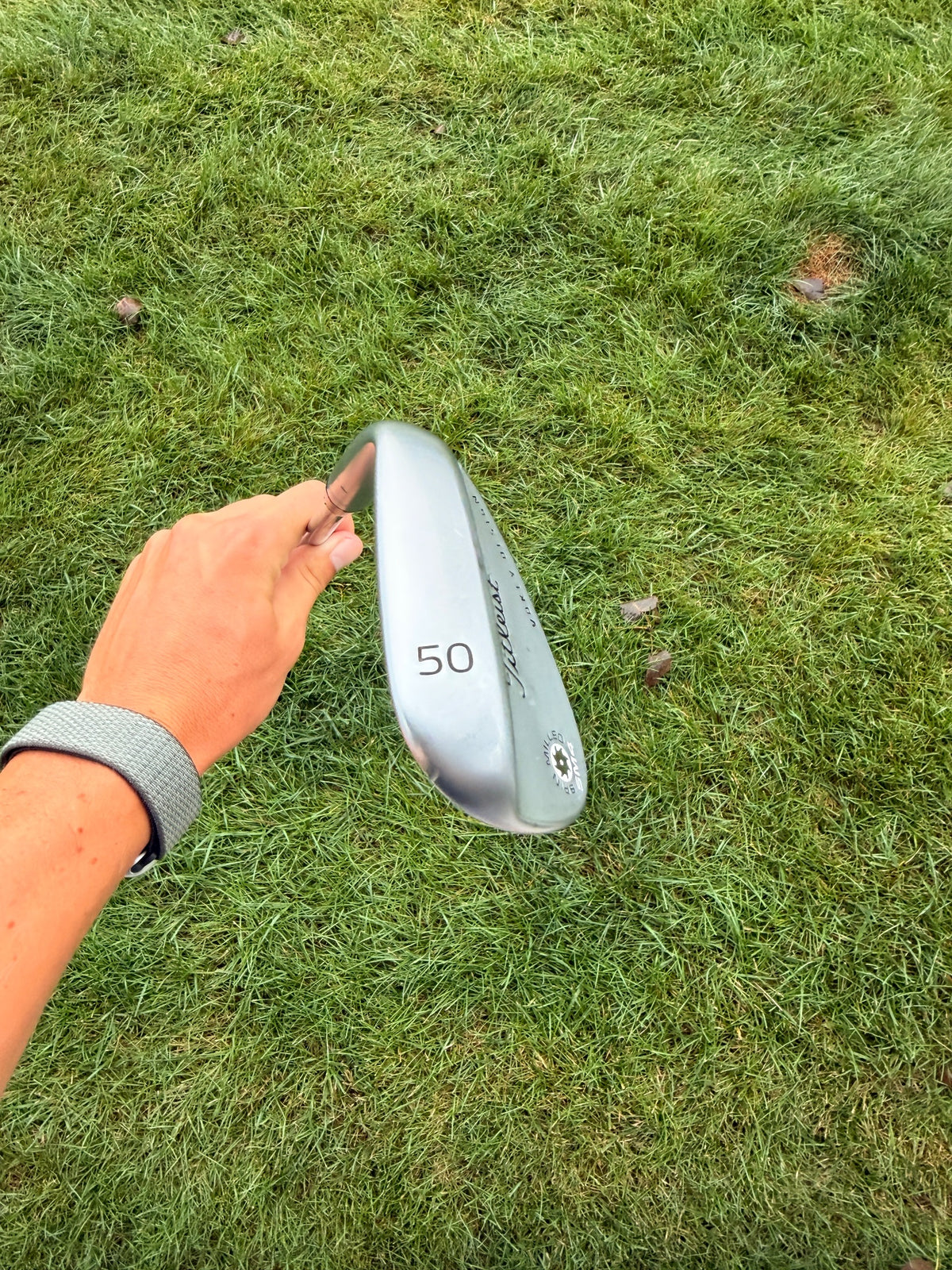 Titleist Vokey Spin Milled SM4 Chrome Gap Wedge 50° / 8 Stiff Flex 36.25" MINT — photo 4