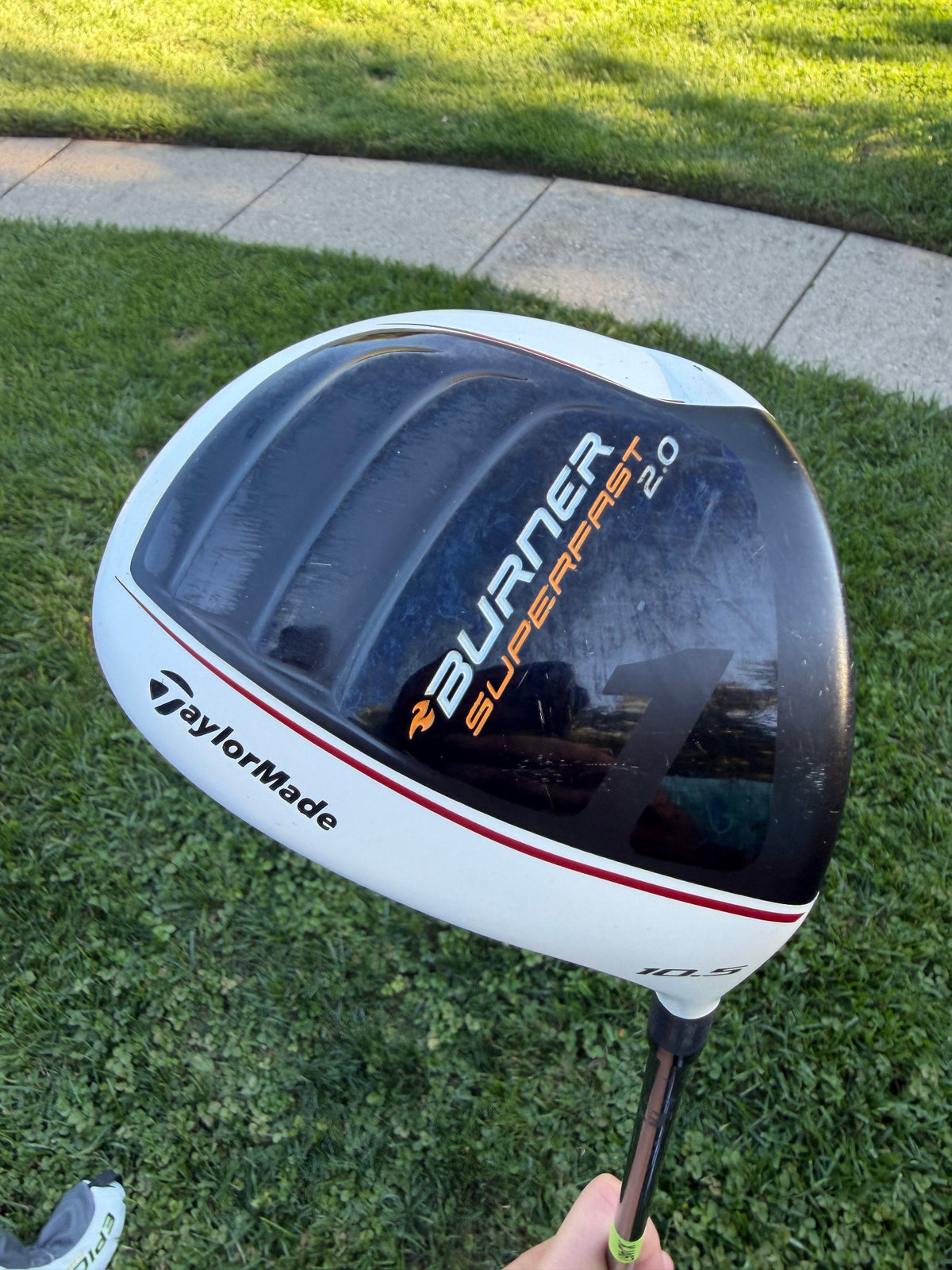 TaylorMade Burner Superfast 2.0 Driver 10.5° Reax Senior Flex 46" +HC NICE