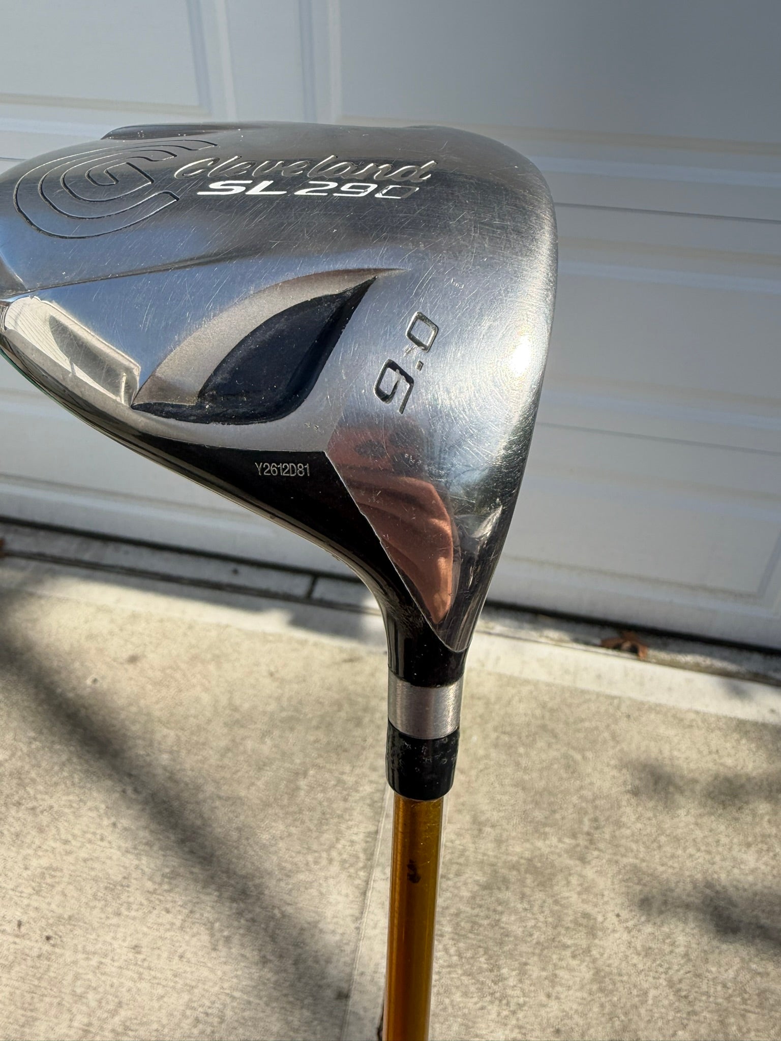 Photo of Cleveland SL 290 Driver 9° Stiff Flex Miyazaki Tour Issue