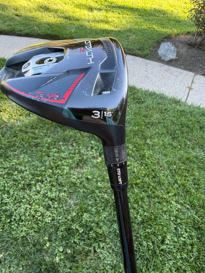 TaylorMade Stealth 2 Plus 3-Wood 15° Hzrdus Black Extra Stiff Flex 43" +HC NICE — photo 6