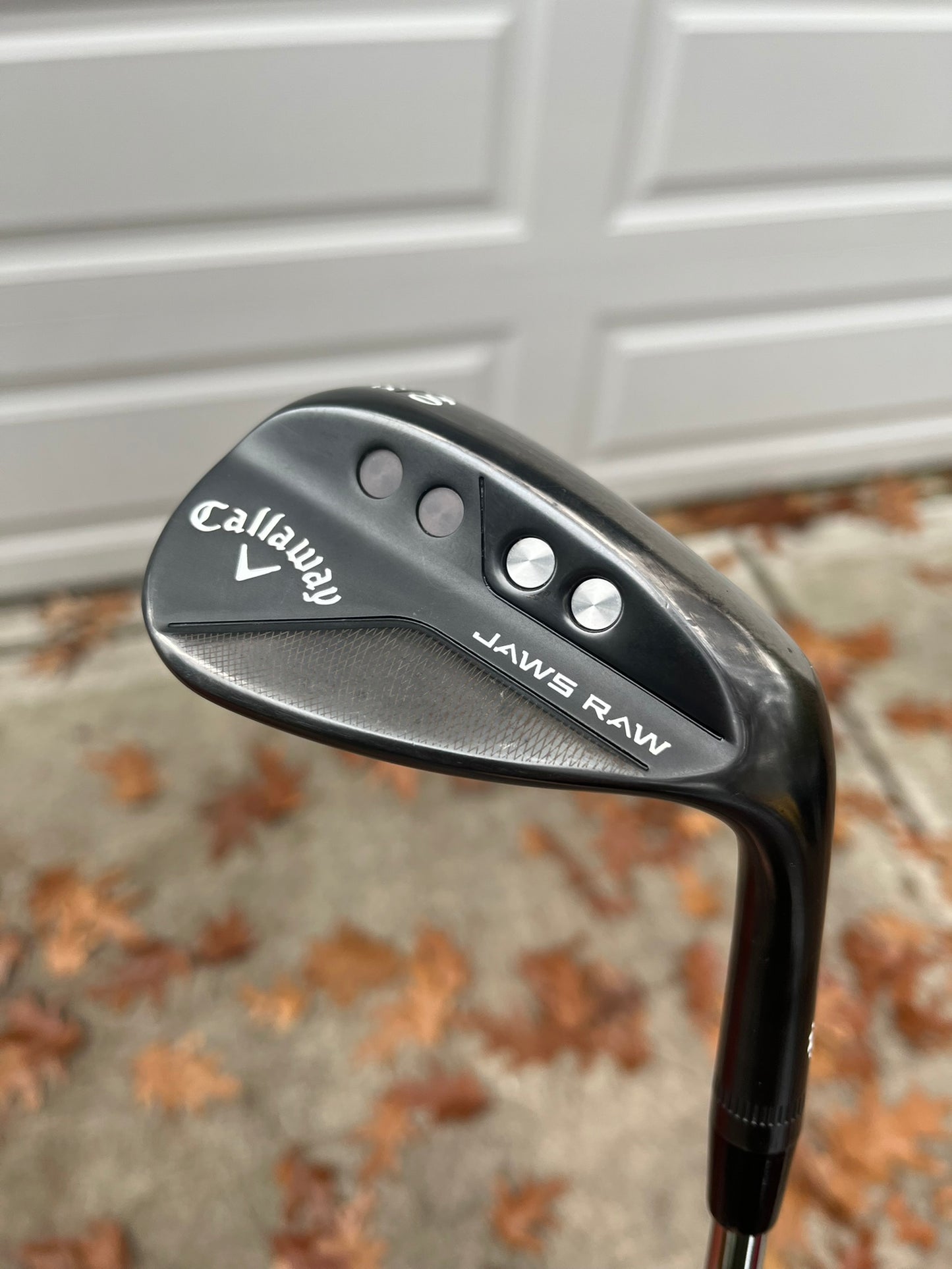 Callaway Jaws Raw Black Plasma Lob Wedge 60° / 10 Spinner Wedge Flex 35″ NICE