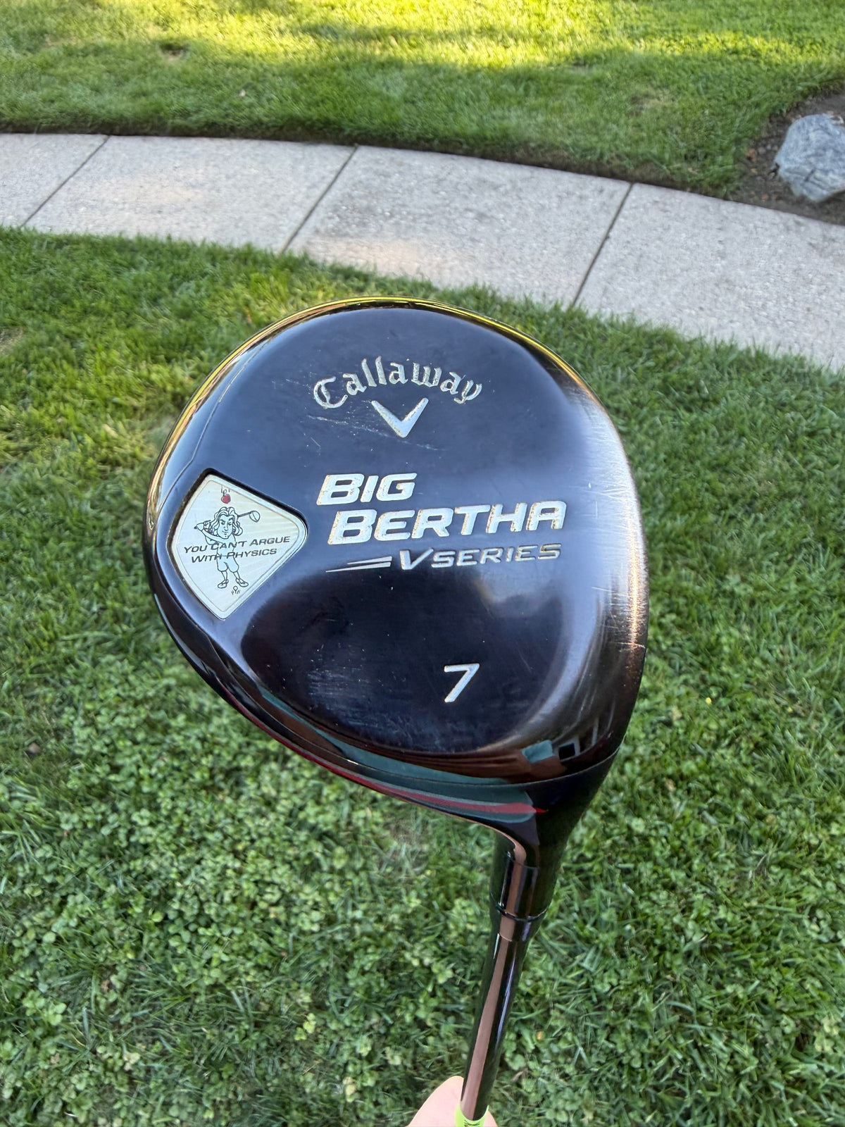 Callaway Big Bertha V Series 7-Wood Bassara Senior Flex 41.75" +HC