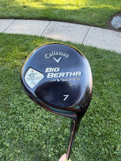 Callaway Big Bertha V Series 7-Wood Bassara Senior Flex 41.75" +HC