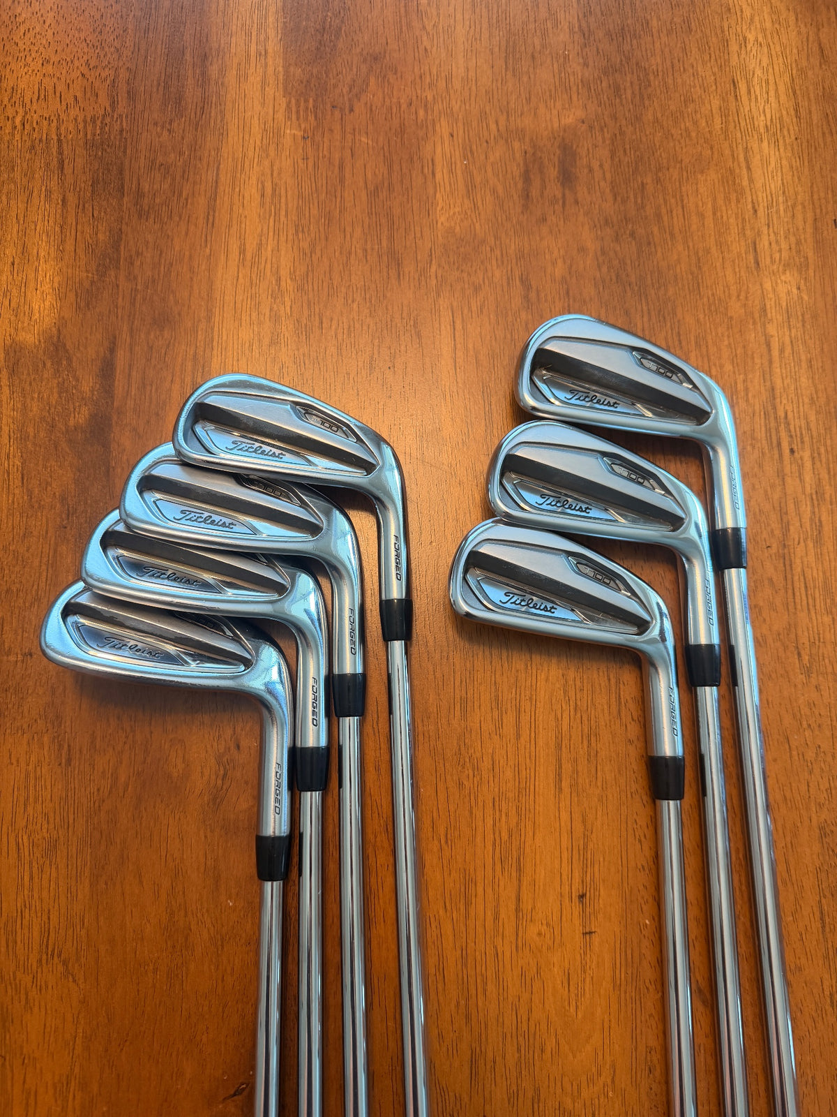 Titleist T100 Iron Set 4-PW N.S. Pro Modus3 Tour Stiff Flex NICE