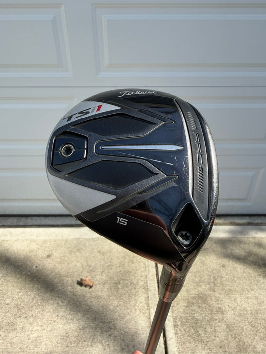Photo of Titleist Tsi1 3-Wood 15° Regular Flex Kuro Kage 50G