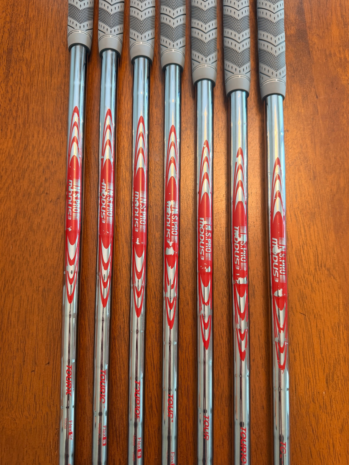 Titleist T100 Iron Set 4-PW N.S. Pro Modus3 Tour Stiff Flex NICE — photo 13