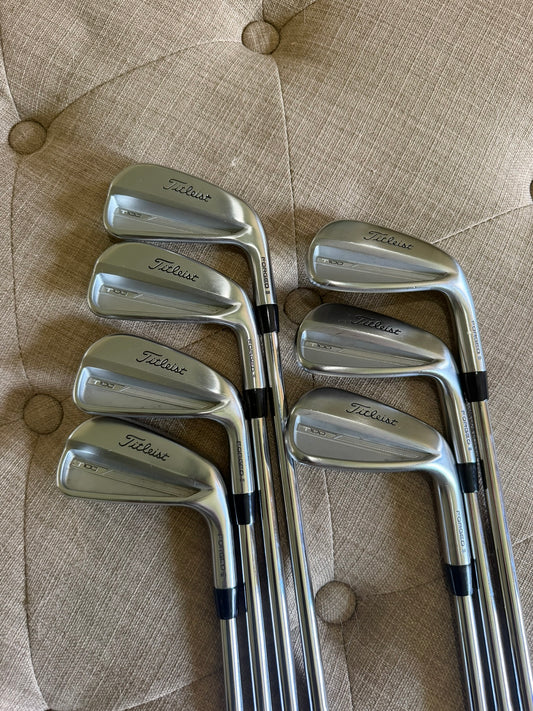Photo of Titleist 2023 T100 Iron Set Extra Stiff Flex Kbs $-Taper 130G