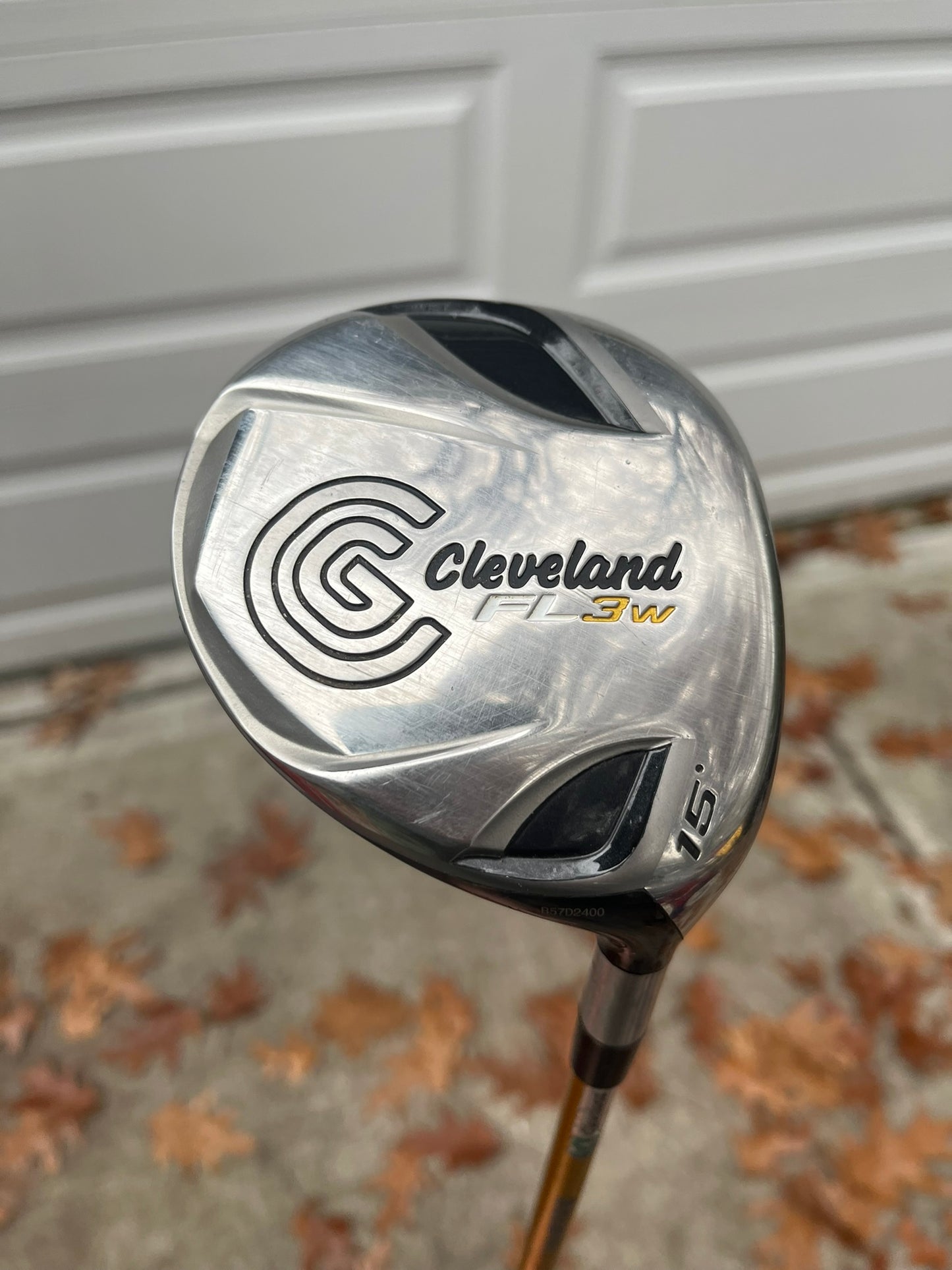 Cleveland Launcher FL 3-Wood 15° Miyazaki Tour Issue Stiff Flex 43.25″ NICE
