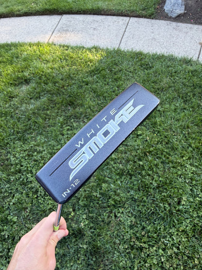 TaylorMade White Smoke IN12 Black Putter Lefty 35" +HC NICE