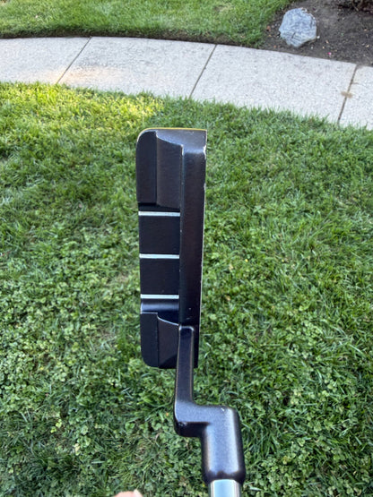 TaylorMade White Smoke IN12 Black Putter Lefty 35" +HC NICE — photo 3