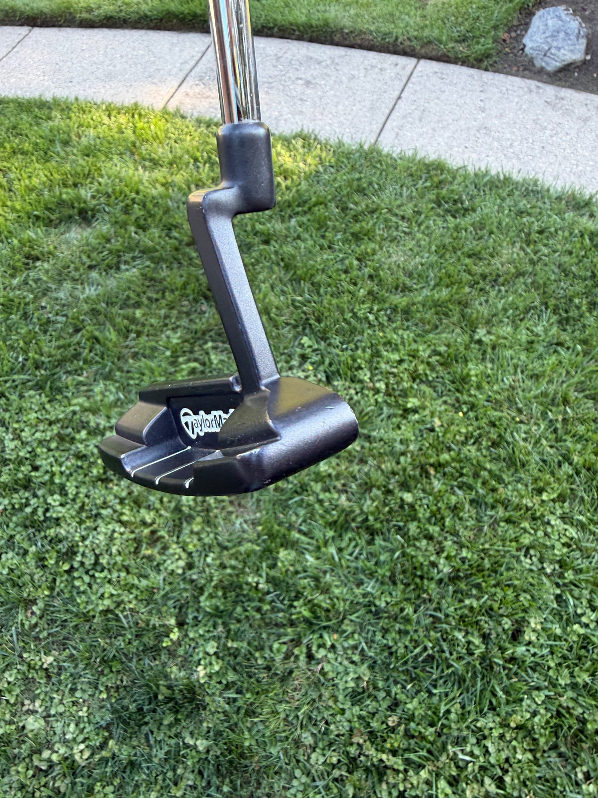 TaylorMade White Smoke IN12 Black Putter Lefty 35" +HC NICE — photo 7
