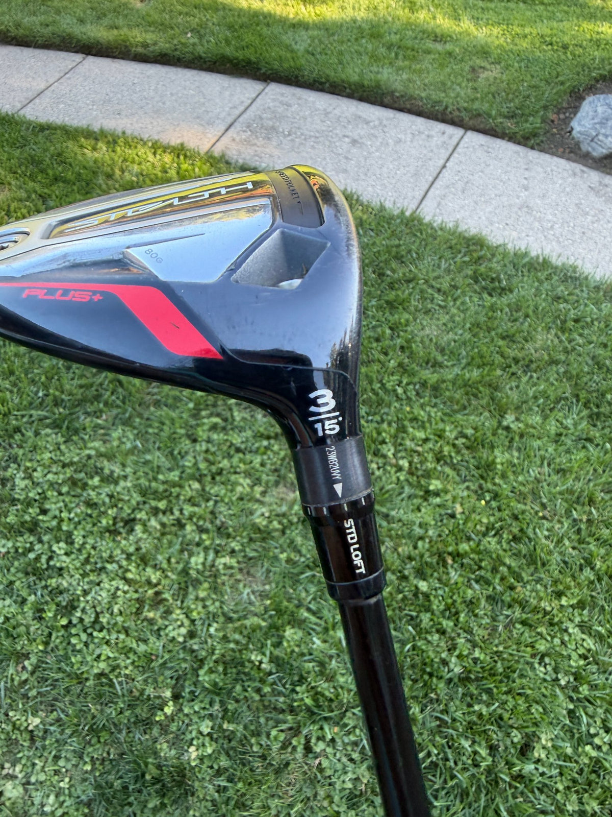 TaylorMade Stealth Plus 3-Wood 15° Diamana Limited Stiff Flex 43" +HC NICE — photo 6