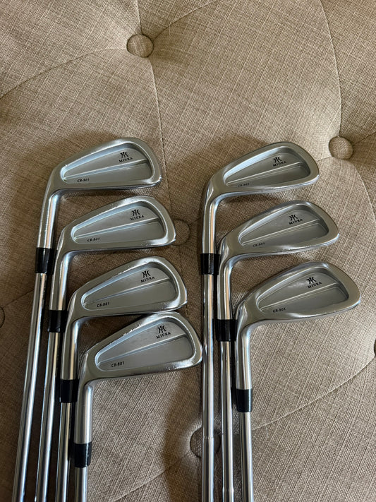 Photo of Miura LH CB-801 Iron Set Stiff Flex Dg Mid S300