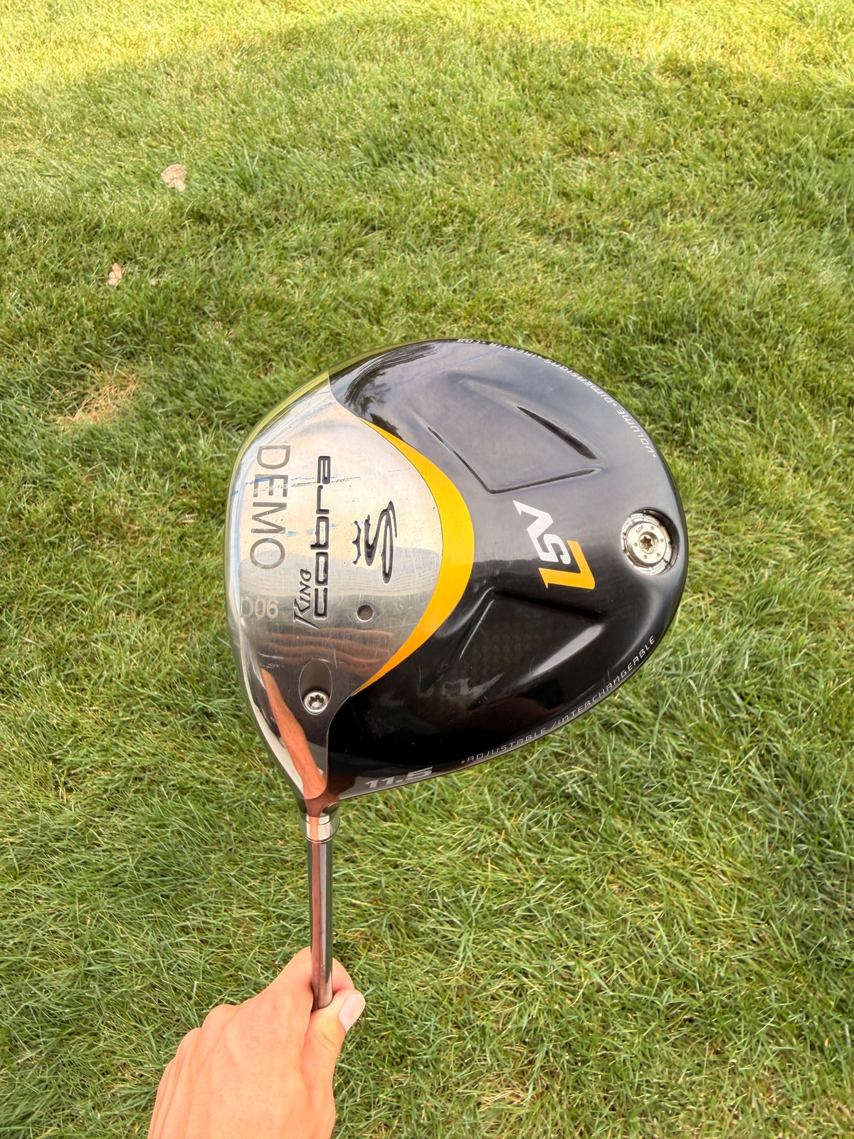 Cobra L5V Demo Driver 11.5° Diamana Red 50g Regular Flex Lefty 45" +HC