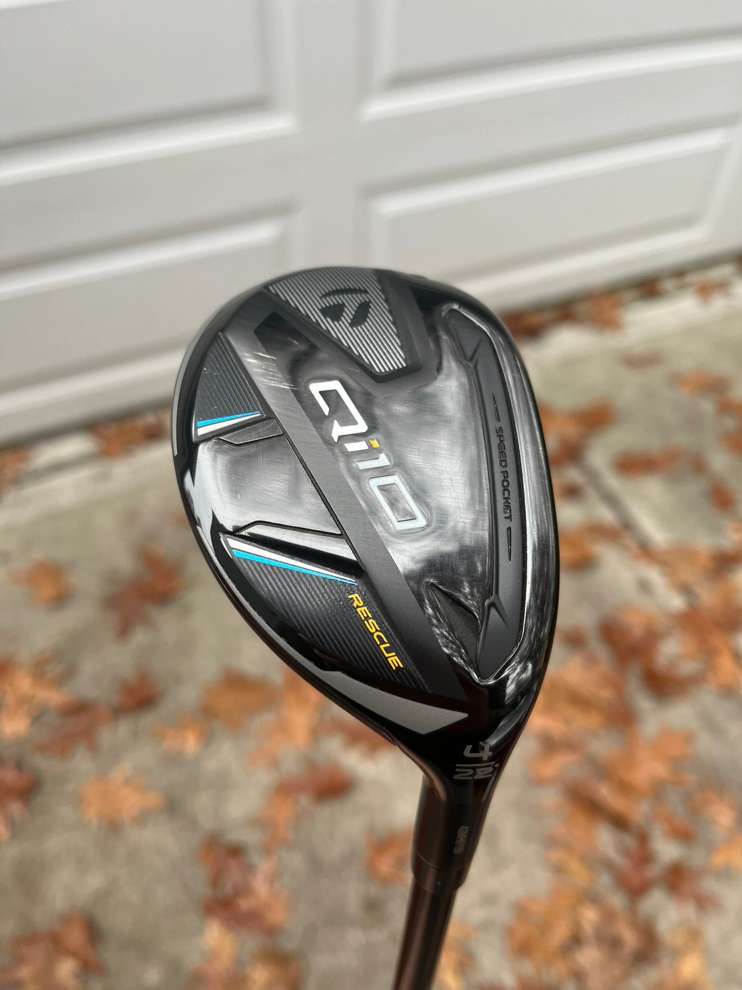 Taylormade Qi10 4 Hybrid 22° Ventus Blue TR 7S Stiff Flex 40.25″ +HC NICE