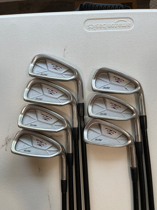 Photo of Mizuno T-Zoid Sure Iron Set Stiff-Regular Flex Accel-Arc