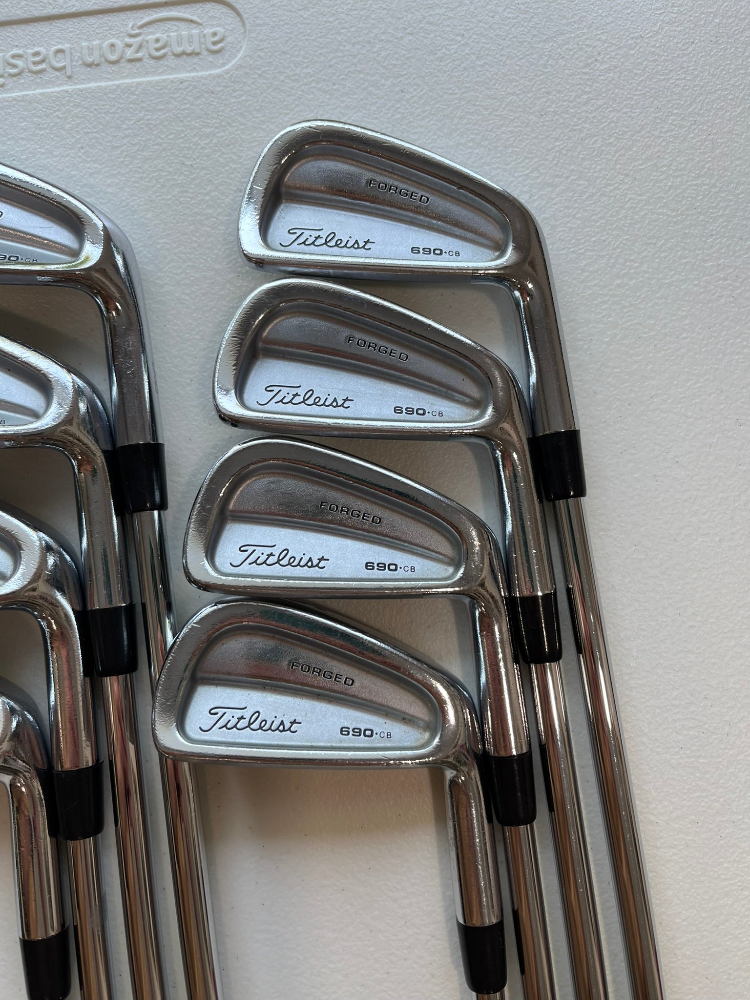 Photo of Titleist 690 CB Forged Iron Set Stiff Flex Dg S300